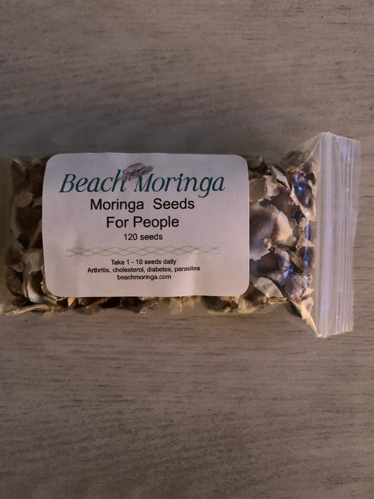 Moringa Seeds - 120 count